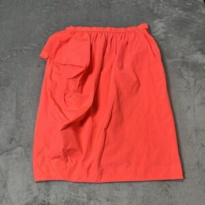 Marc by Marc Jacobs Ellsworth Draped Taffeta Pencil Skirt Neon‎ Pink Lava 6 $278